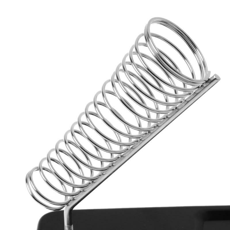 Soldering Iron Gun Metal Stand Holder Safety Protect Base Support Station