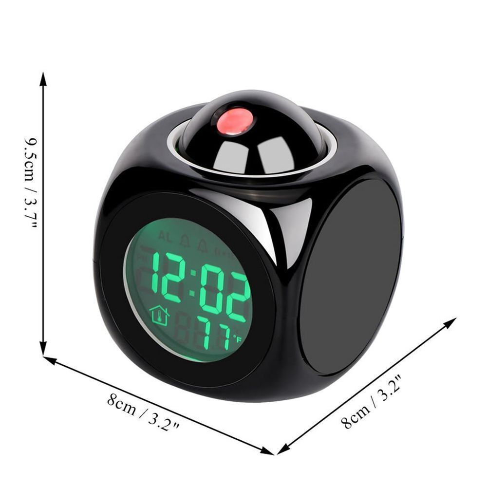 Telling The Time Projection Alarm Clock Multifunction Home Room Decoration