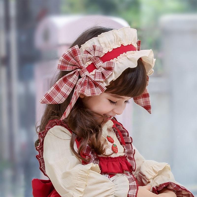 Children Princess Lolita Hairband Baby Bow Hairband Infant Hair Wear Accessories