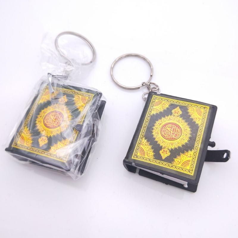 Mini Ark Quran Keychain Nice Book Real Paper Can Read Arabic the Koran Keychain