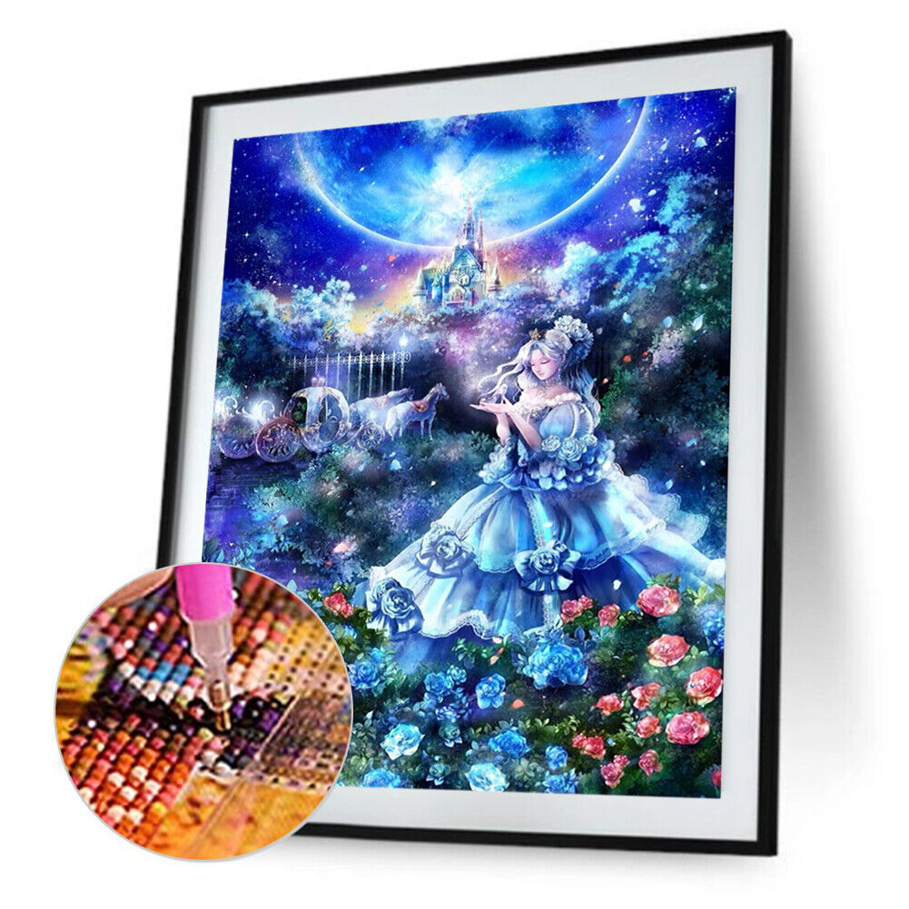 Fantasy Girl 5D DIY Full Drill Diamond Painting Embroidery Kits Home Decor