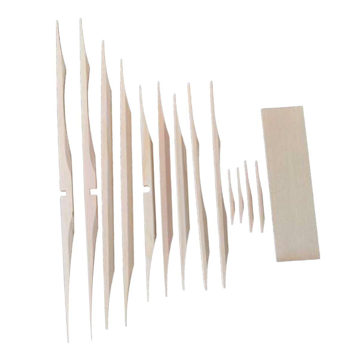 12x Guitar Brace  Spruce Brace Kit for Acoustic Guitar Luthier Supplies