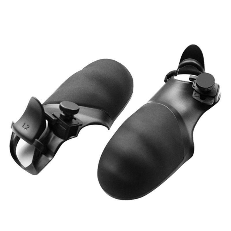 2PCS Anti-slip Handle Grip Cover for Playstation 4 PS4 Controller Accessories