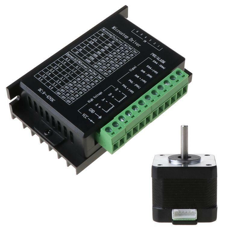 Nema17 Stepper Motor 42 motor 1.5A 17HS4401S With TB6600 Stepper Motor Driver 23
