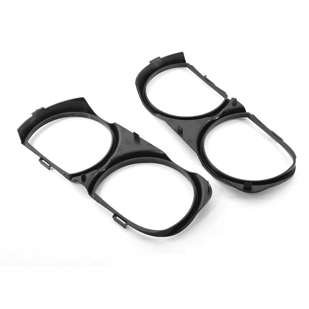 2pcs Front Headlight Lamp Bezel Trim Car Accessories for Dodge Challenger