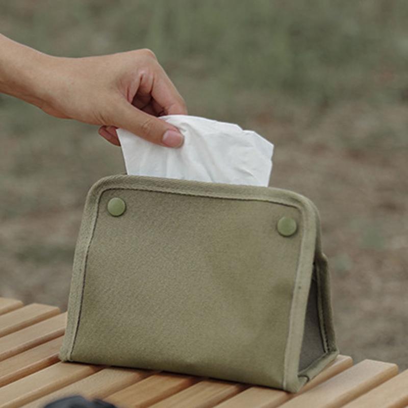 Waterproof Napkin Paper Holder Bag Outdoor Camping Toilet Paper Box Paper Holder