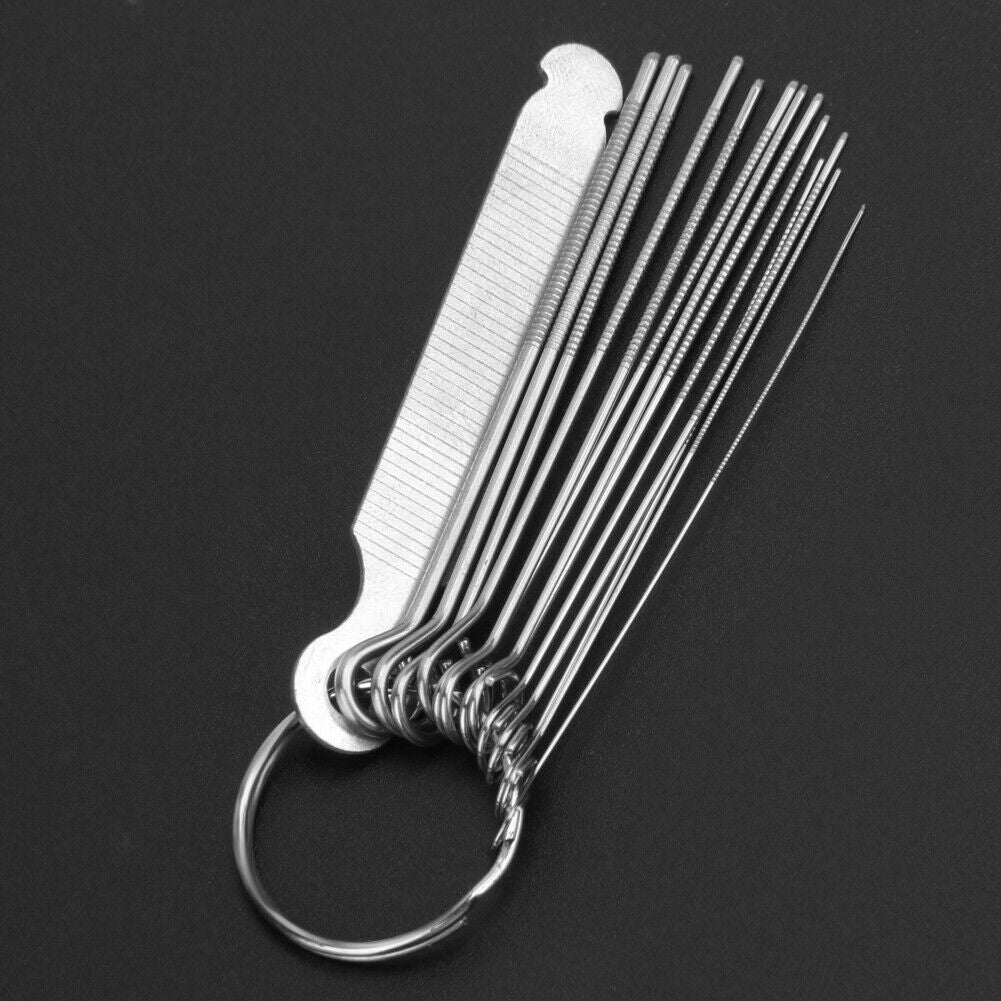 Professional Guitar Nut Slotting File Kit Saw Rods Slot Filing Set Luthier