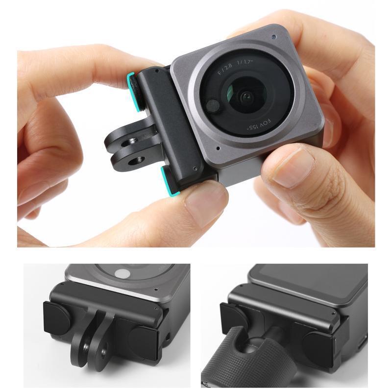 4x Anti-release Safety Plugs Silicone Anti-dropping Lock Buckle for DJI Action 2
