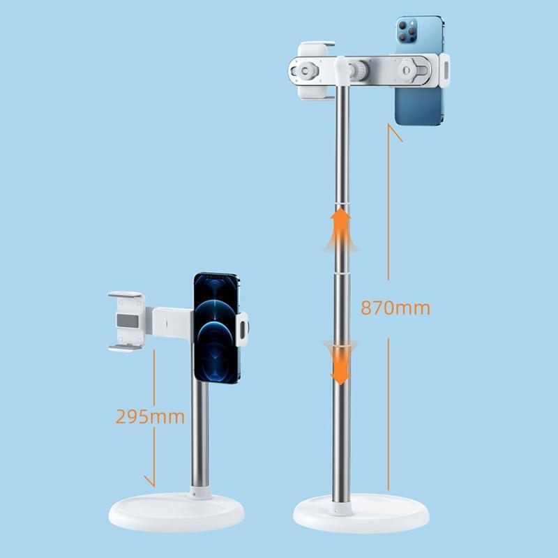 Stable Holder Mobile Phone Tablet Holders Aluminum Bases Non-slip Pad Props
