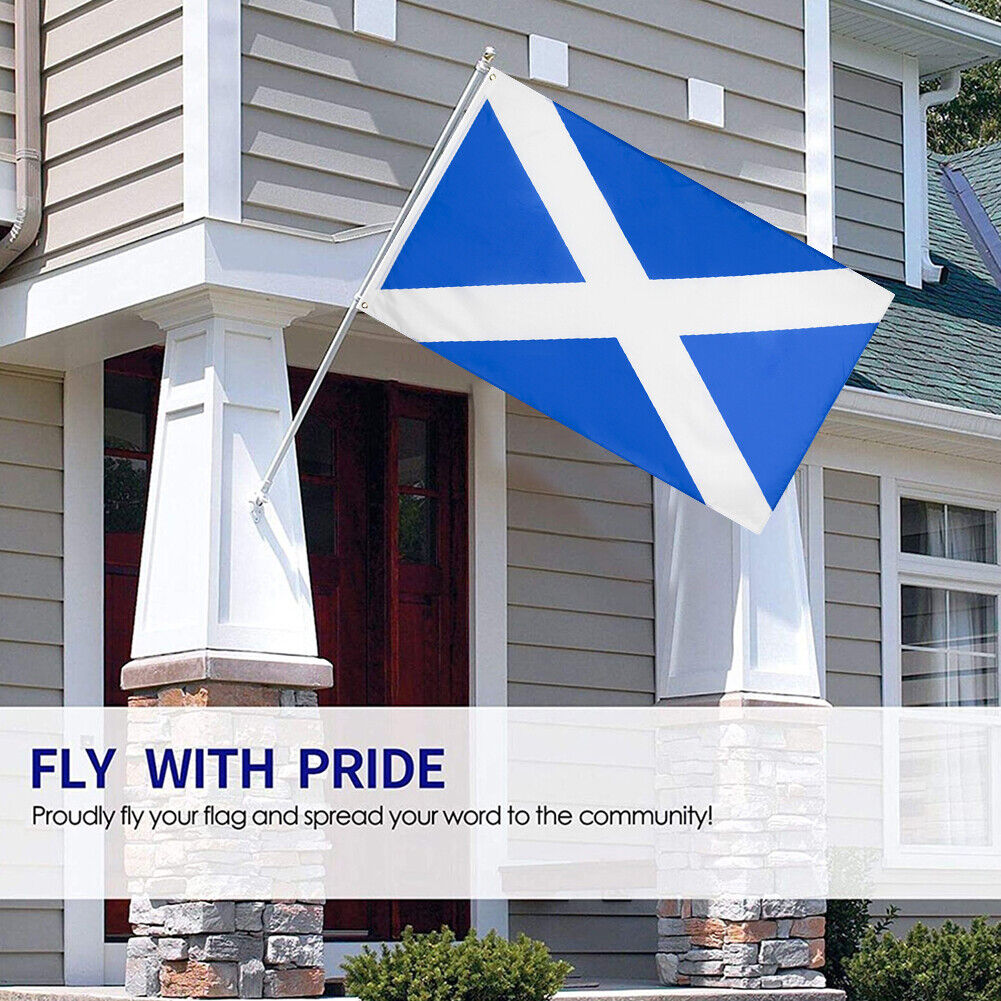 90x150cm Scotland Cross Flag Soccer Fan Saint Andrew Banner Saltire Pennant