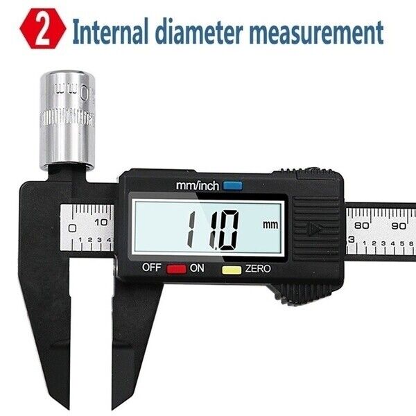 0-6" Electronic  Vernier Caliper Measuring  Guage with LCD