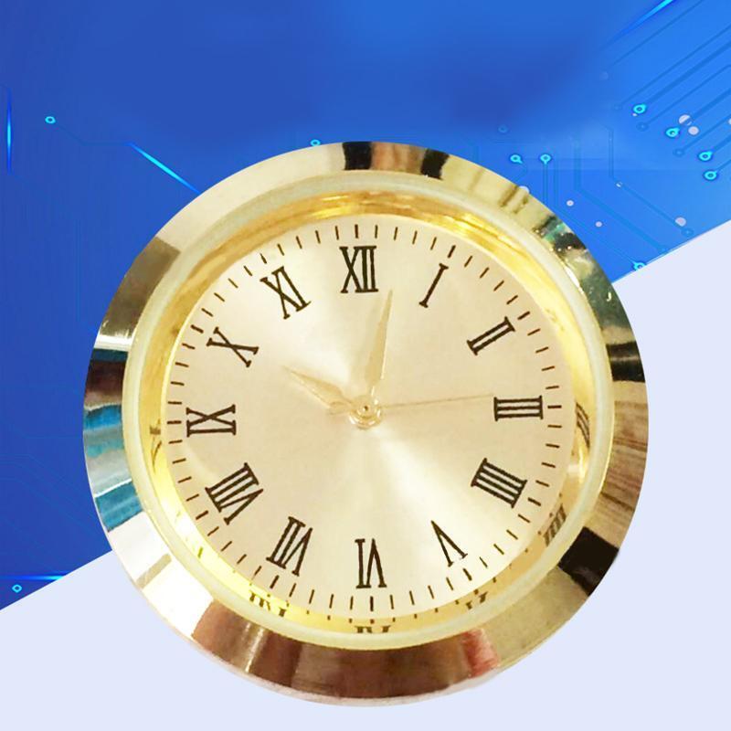 Clock Quartz Movement Round Clocks Head Insert Classic Clock Craft