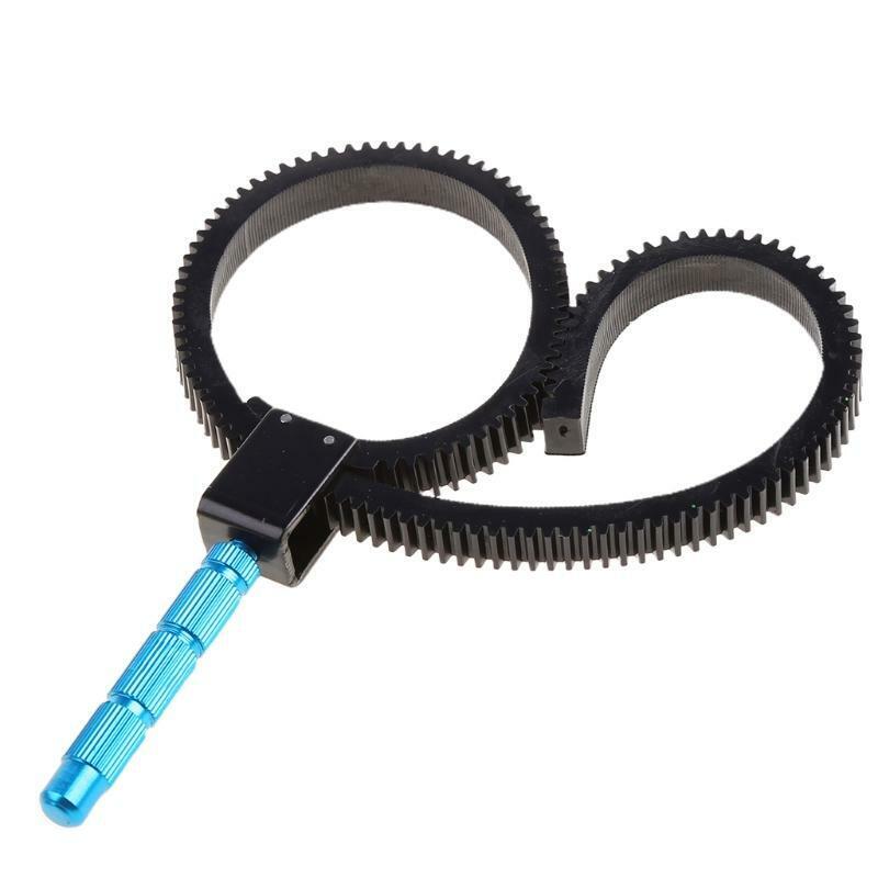 Adjustable Manual Flexible Gear Ring Belt for DSLR Camera Follow Focus Zoom Lens