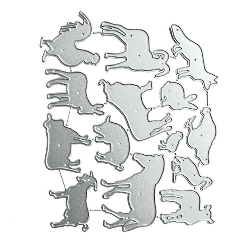 Animal Metal Cutting Dies Stencil Scrapbooking Album Paper Card Template Mold