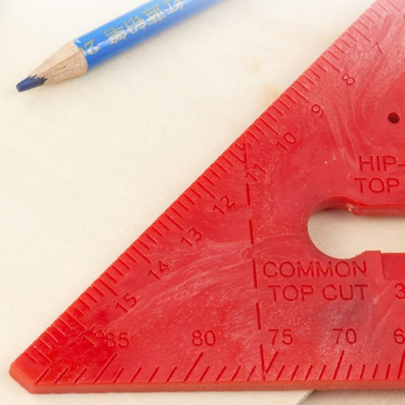 Woodworking Triangle Square Ruler Extendable Measuring Tool Carpenter Square