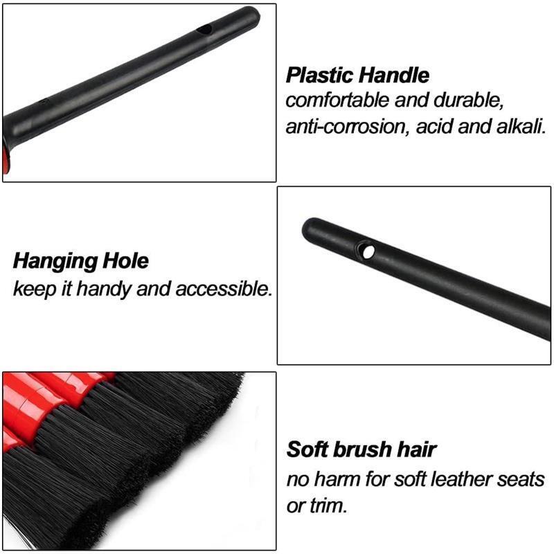 Car Cleaning Tool Brush Set Auto Detailing Automatic Detail Drill Wash Polishing
