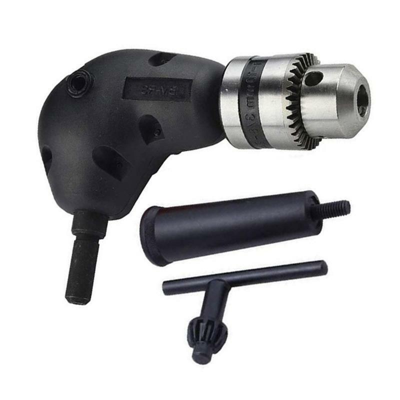 Durable Right Angle Extension Screwdriver Socket Adapter Drill Attachment Tool