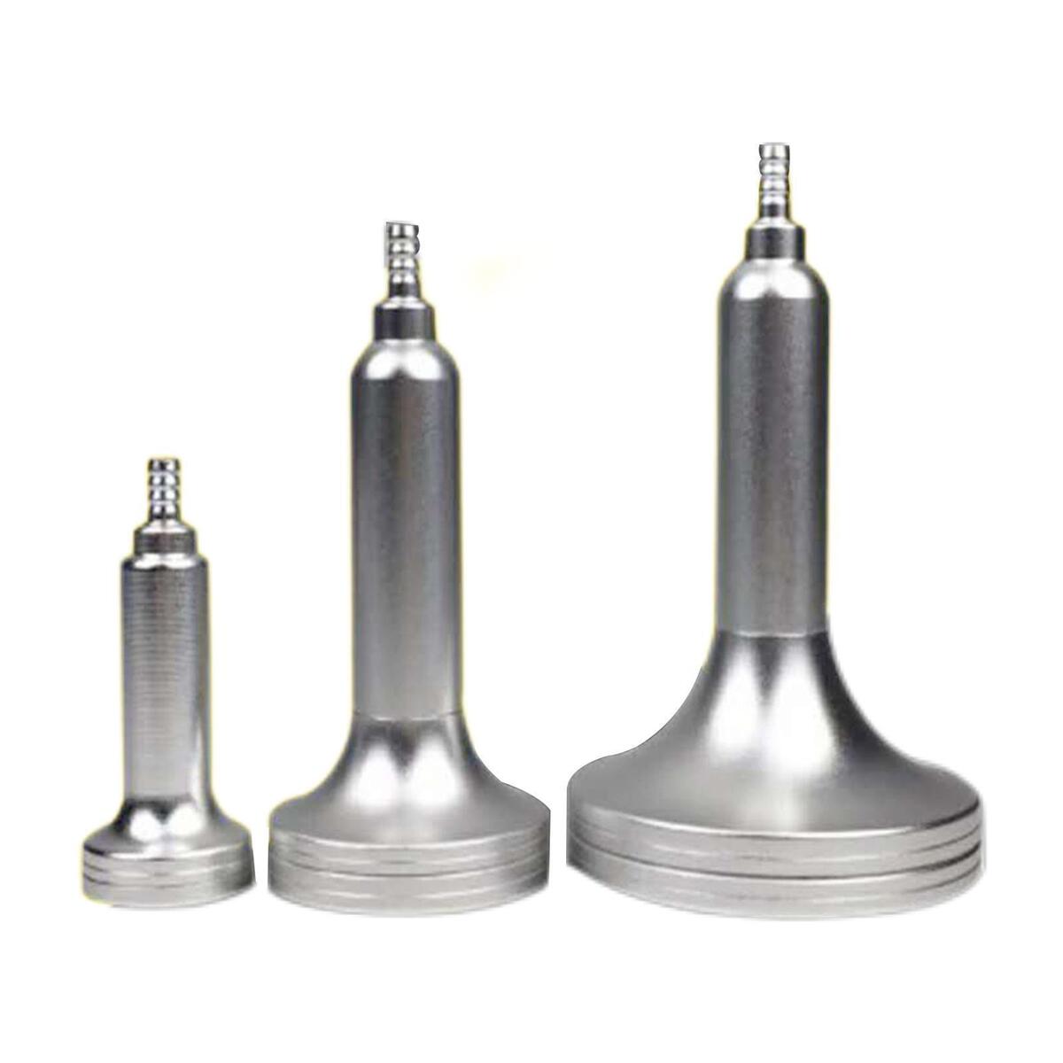 3 Pack Vacuum Roller Sets Accs Scraping Massager Cup for Arms Neck Face