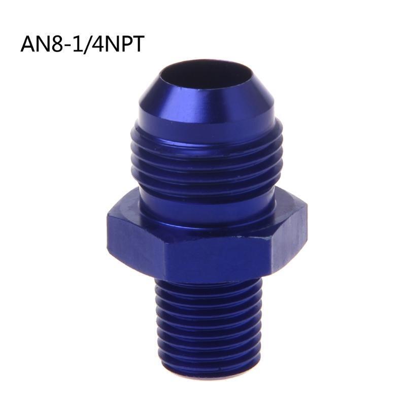 Aluminum Alloy AN6 AN8 NPT Straight Transmission Oil Cooler Adapter