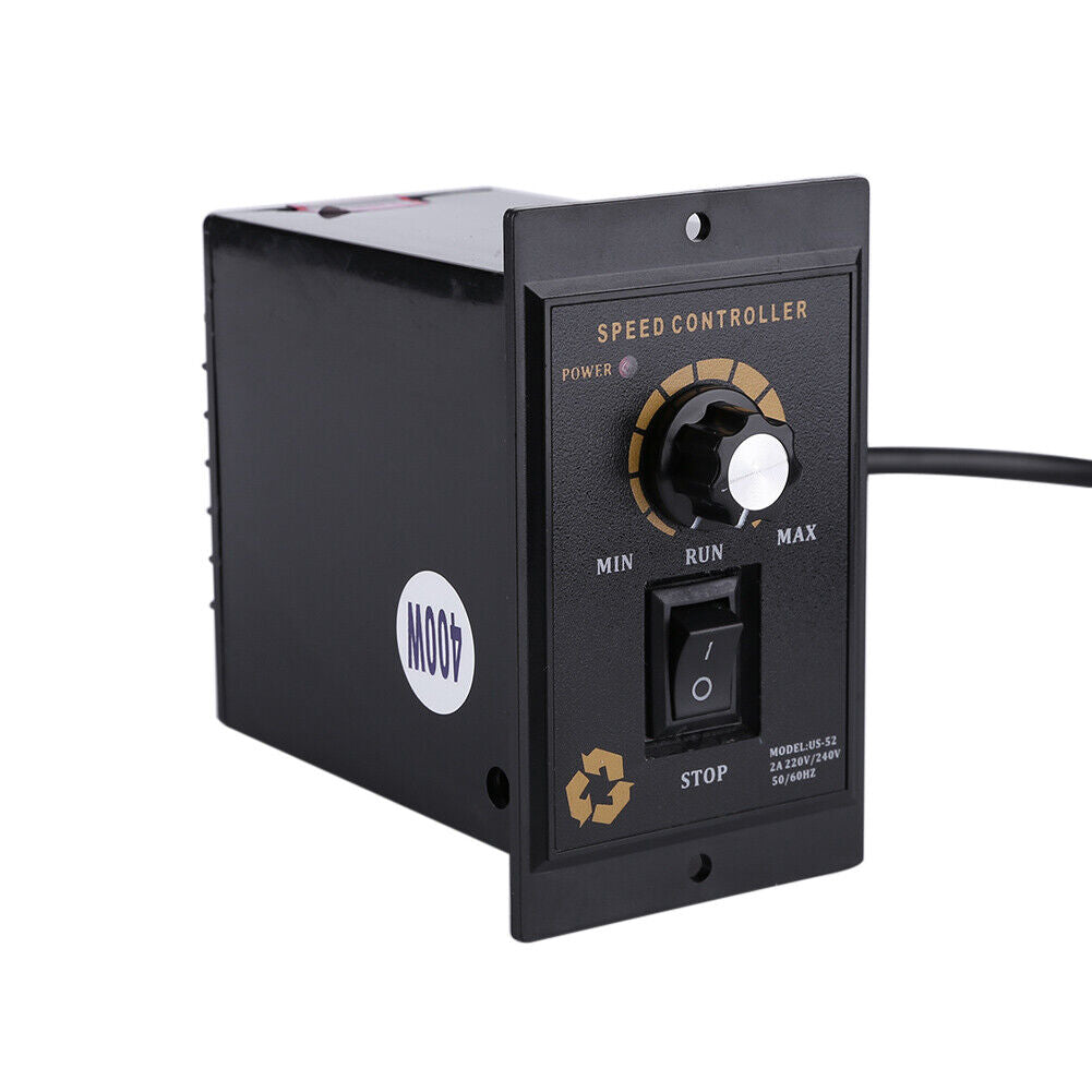400W AC 220V Motor Speed Controller Pinpoint Regulator Forward and Backward
