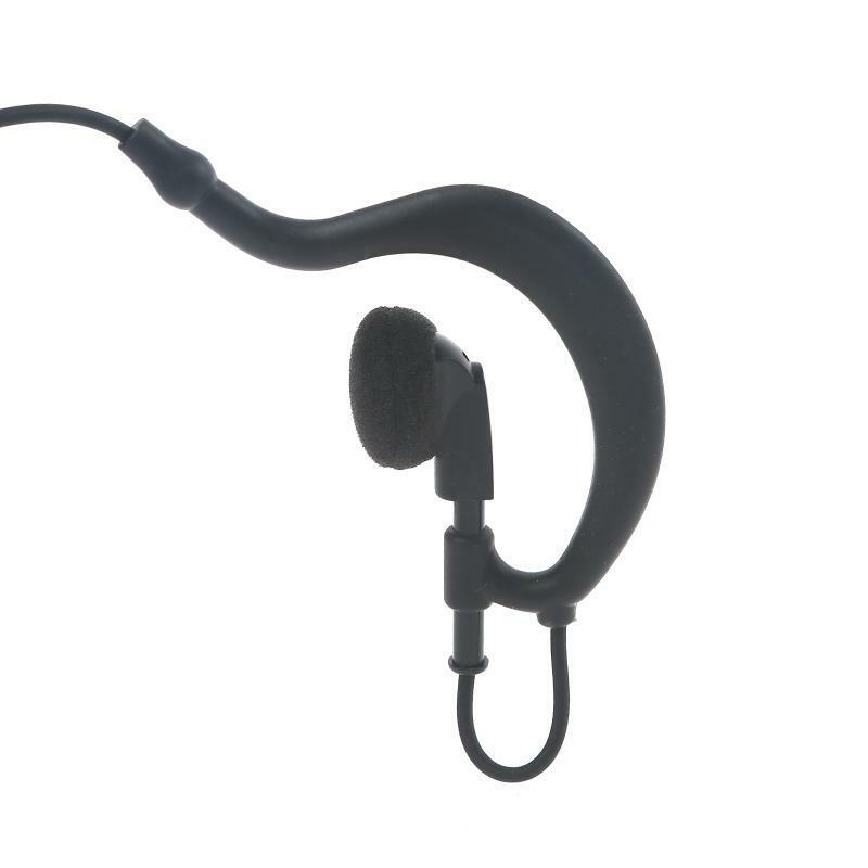PTT Earphone Earpiece Microphone for HYT TC-500 TC-518 TC-500S Radios Durable