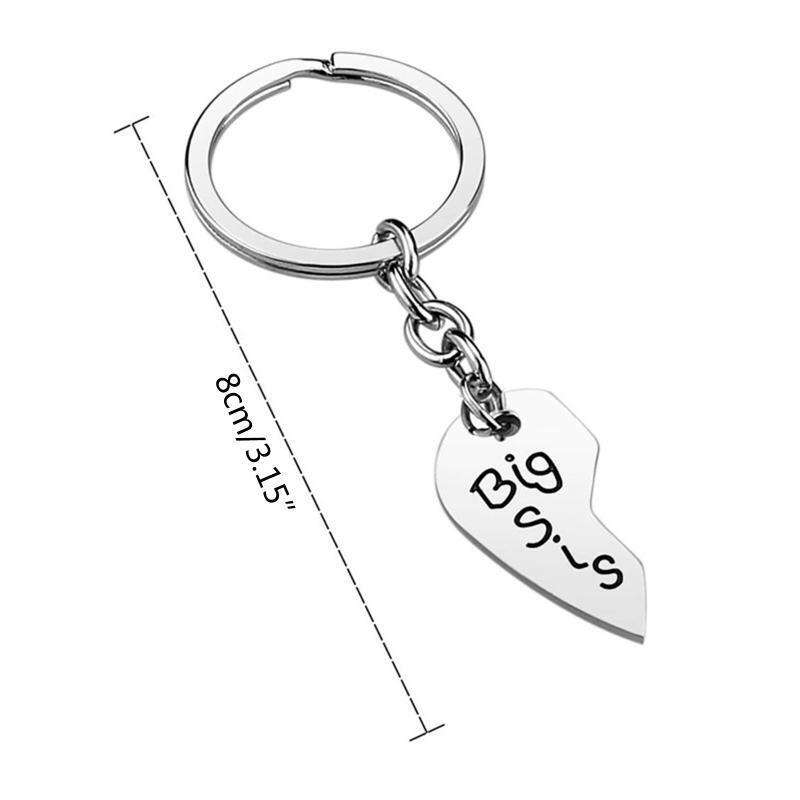 3Pcs/set Mom Keychain Mothers Day Gifts from Daughter for Christmas Family Gift