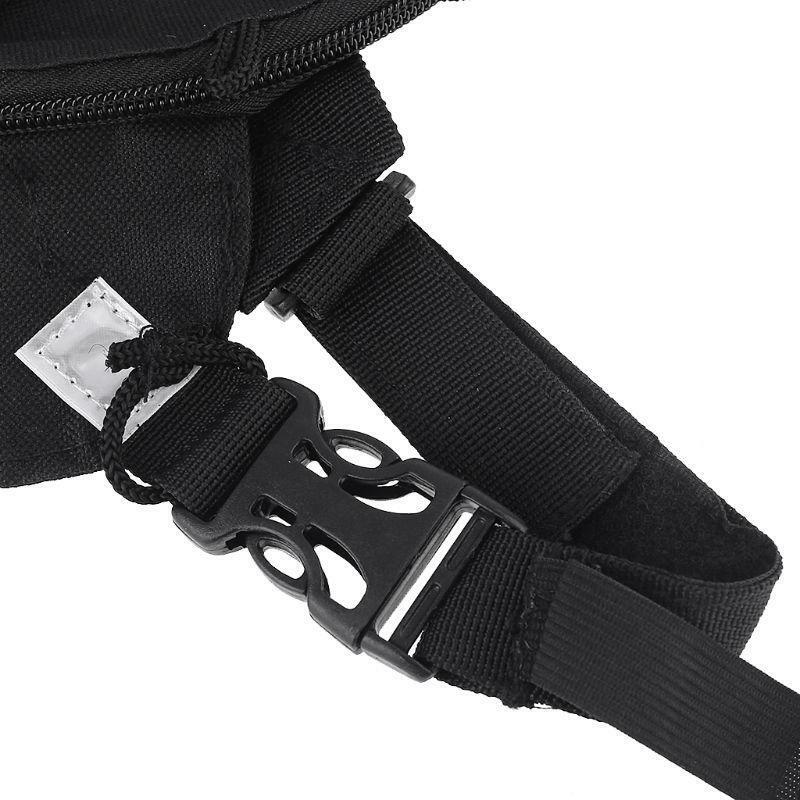 Radio Walkie Talkie Harness with Zipper for   Front Pack Vest Pouch Carry Case