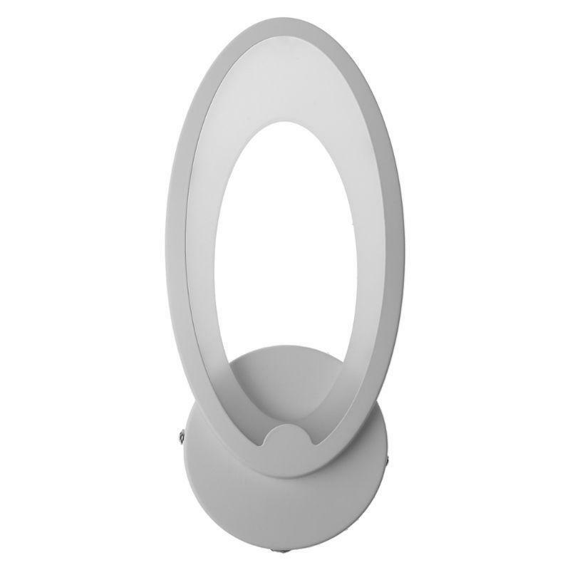 LED Light Modern Wall Lamp Acrylic Sconce 12W AC90-260V Oval Shape Indoor Living