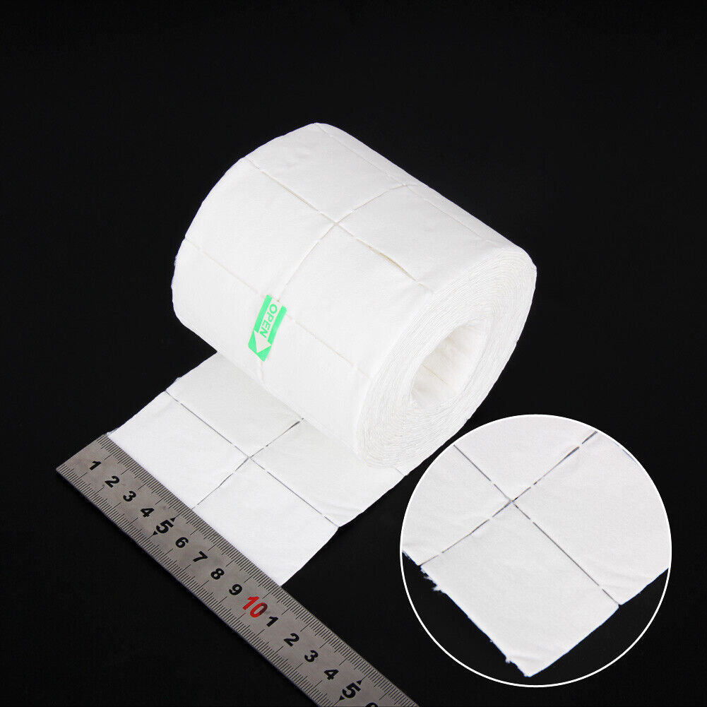 300pcs Nail Wipe Cotton Pads Nail Manicure Polish Remover Cleaner Paper