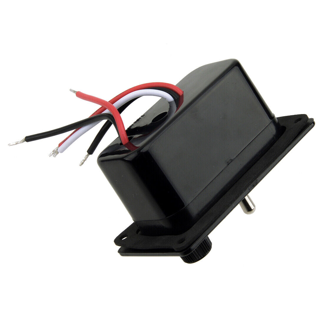 Bilge Pump Switch & Alarm Panel Boat 12V pre-wired & ready to fit White