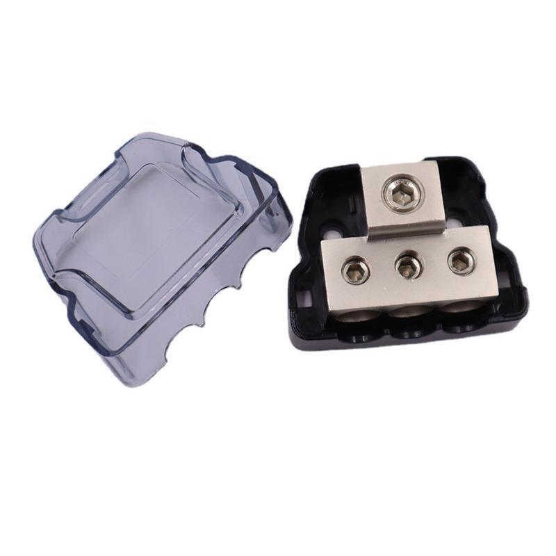 Power Ground Distribution Block 1 Gauge In to 3 Gauge Out Power Distribution Box