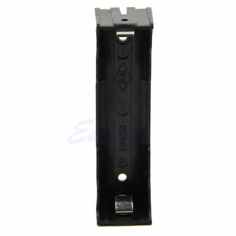 Plastic Battery Case Holder Storage Box For 18650 Rechargeable Battery 3.7V DIY