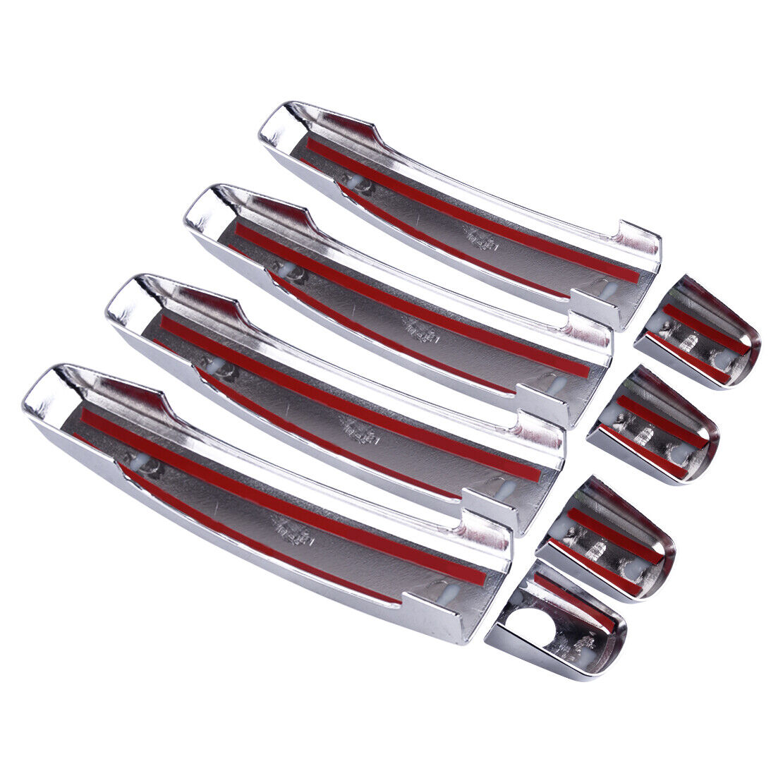 8pcs Chrome Exterior Door Handle Cover Trim fit for Chevy Malibu 2013-2015 ld