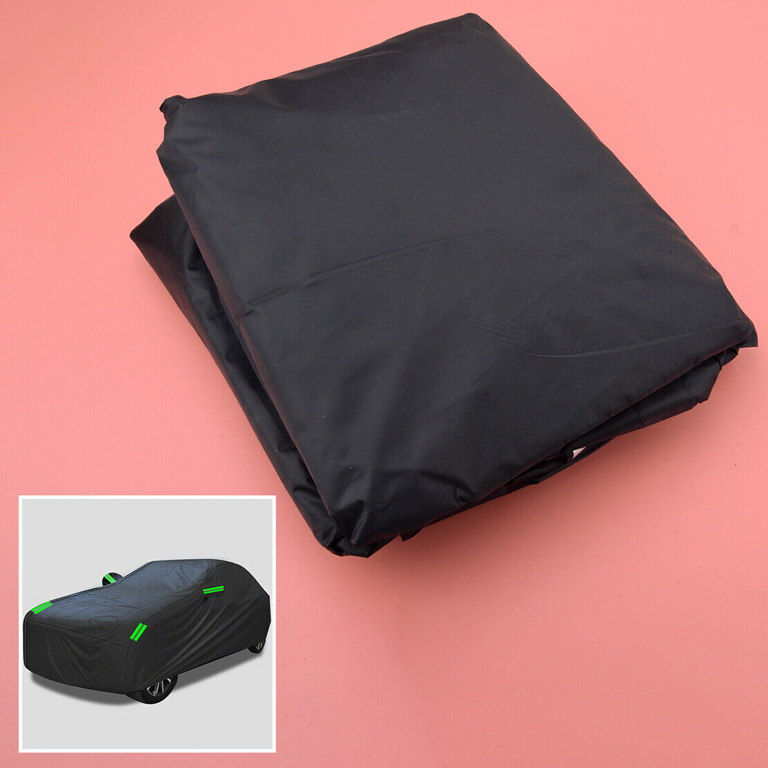 Heavy Duty Waterproof Full Car Cover All Weather Protection Outdoor Dustproof