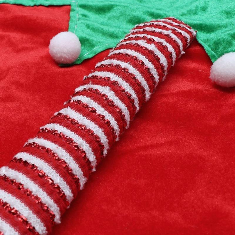 Christmas Tree Skirt Elf Leg Non-woven Carpet Ornament Decoration Supplies