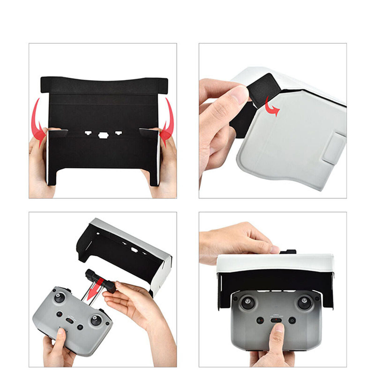 Phone Sun Hood Drone Visor Sunshade Accessories for DJI MAVIC Air 2/Mini 2 Drone