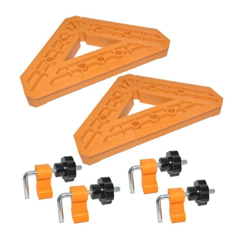 Anti-corrosion 90 Degree  Right Angle  Triangle Clamps  for Picture Frame Box
