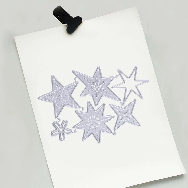 Various Stars Metal Cutting Dies Scrapbooking Stencil Die Cuts Card Embossing