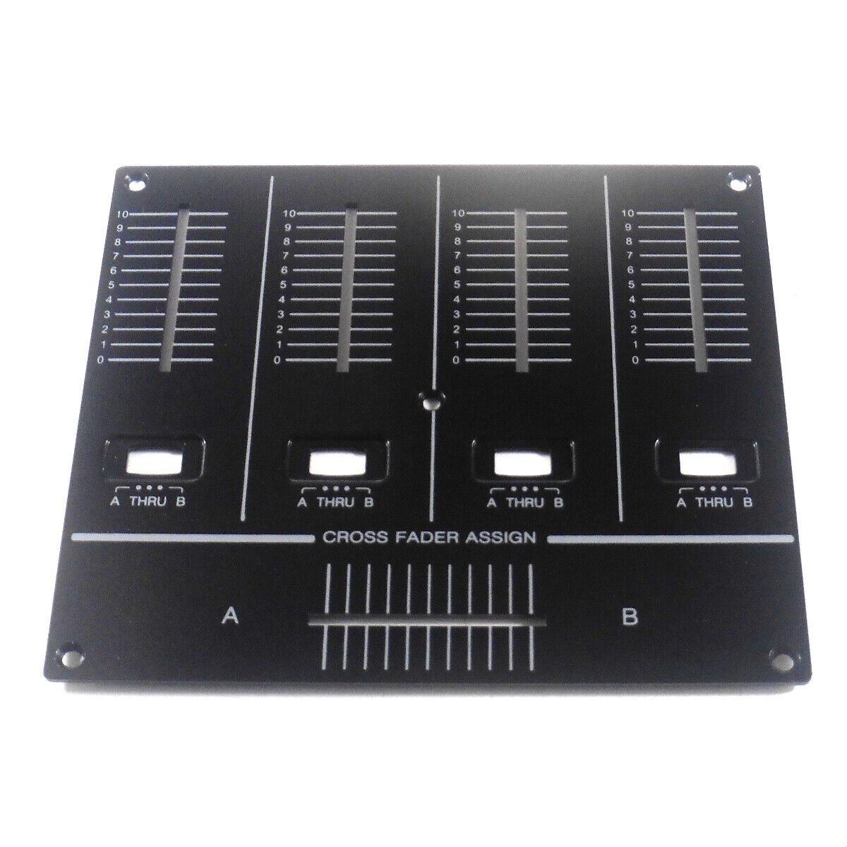 4pcs/lot DNB1155 Metal Control Panel Black Faceplate For Pioneer DJM-700-K