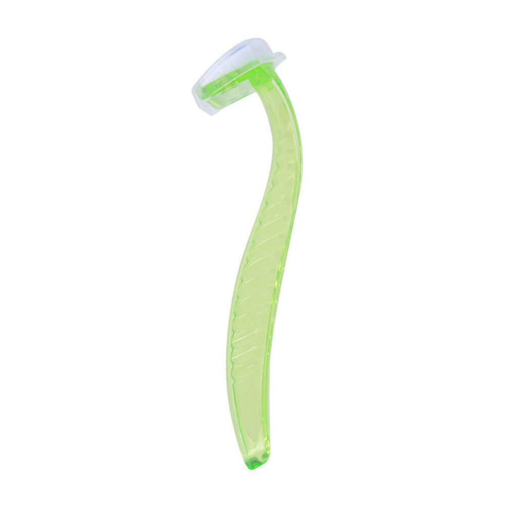 Portable Disposable Woman Bikini Hair Remover Razor Shaver Trimmer(Green)