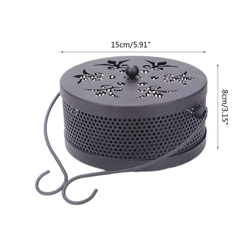 Mosquito Coil Holder Long-Lasting Coil Incense Burner for Indoor Outdoor Home
