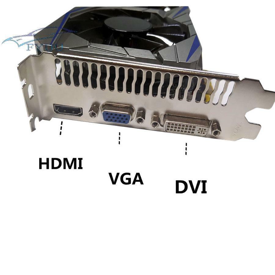 For GTX 550Ti Pci-e Graphics Card 2GB GDDR5 128 bit HDMI-Compatible/VGA/DVI