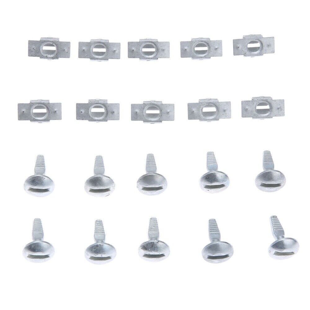 10 Set Car Metal Fixing Clips Fit for Citroen C5 C-Quatre Triumph Sega Peugeot
