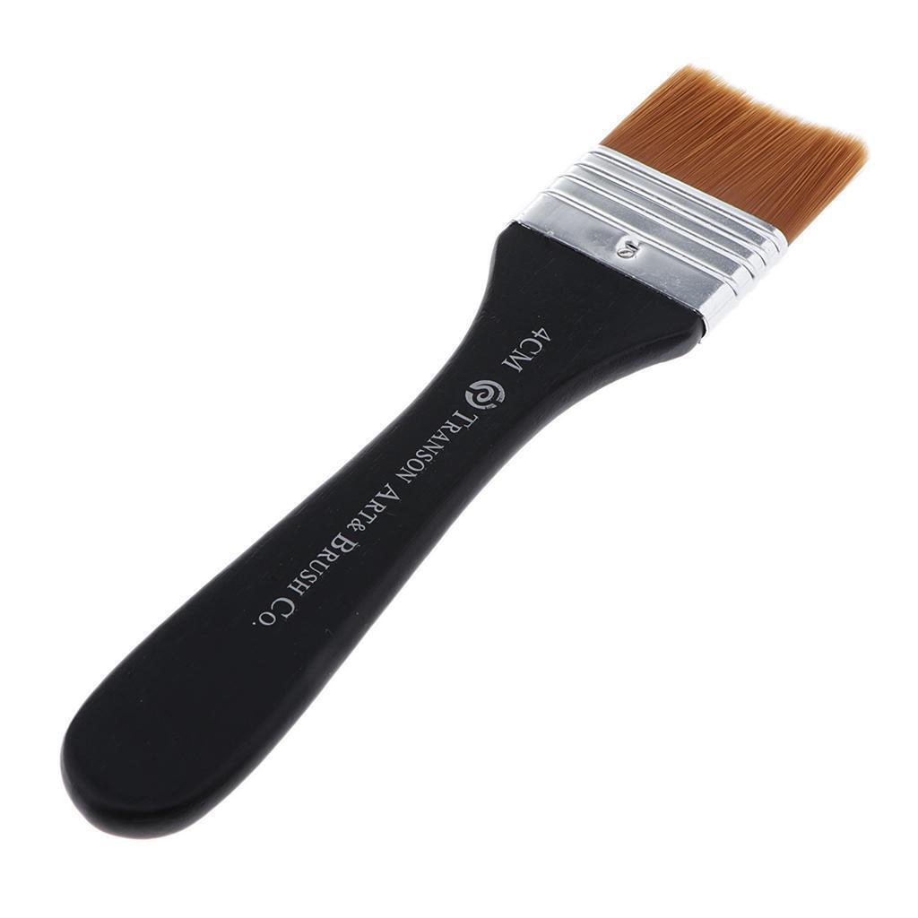 2Pieces Flat  Brush Oil Painting Brush  Kid Birthday Gift