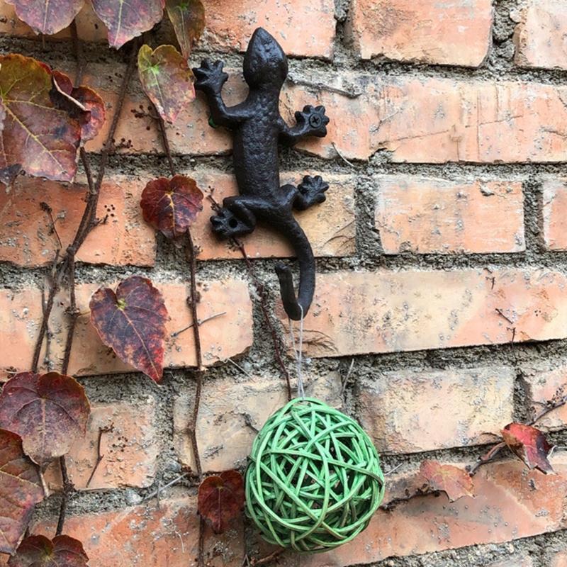 Durable Coat Hook Lizard with Design Coat Hook for Hanging Coats Hats 6.69In