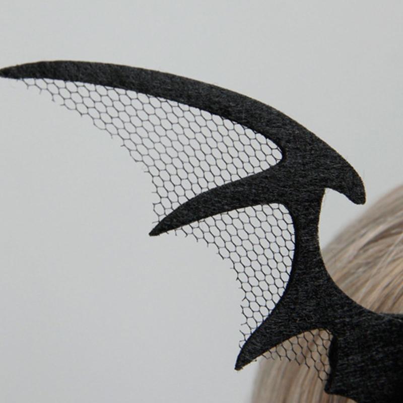 Gothic Devil Hair Hoops Night Party Anime Lolita Hairband Devil Headbands
