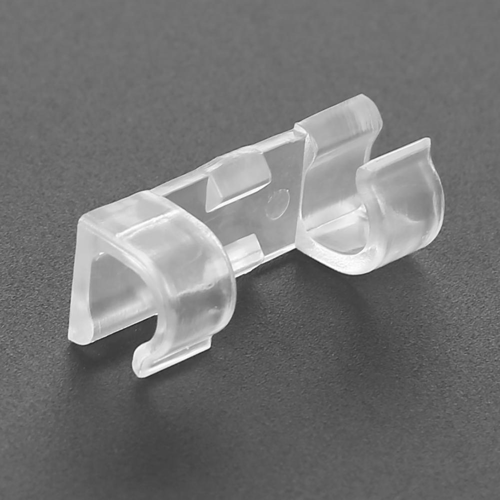 20pcs Cable Cord Wire Clips Fixer Fastener Line Adhesive Clamp/Transparent