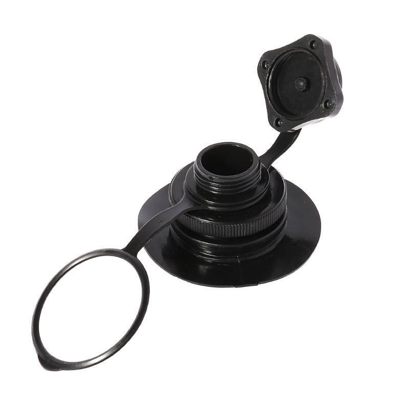 Air Valve Caps Screw For Inflatable Boat Fishing Boats Raft Airbed Outdoor Black