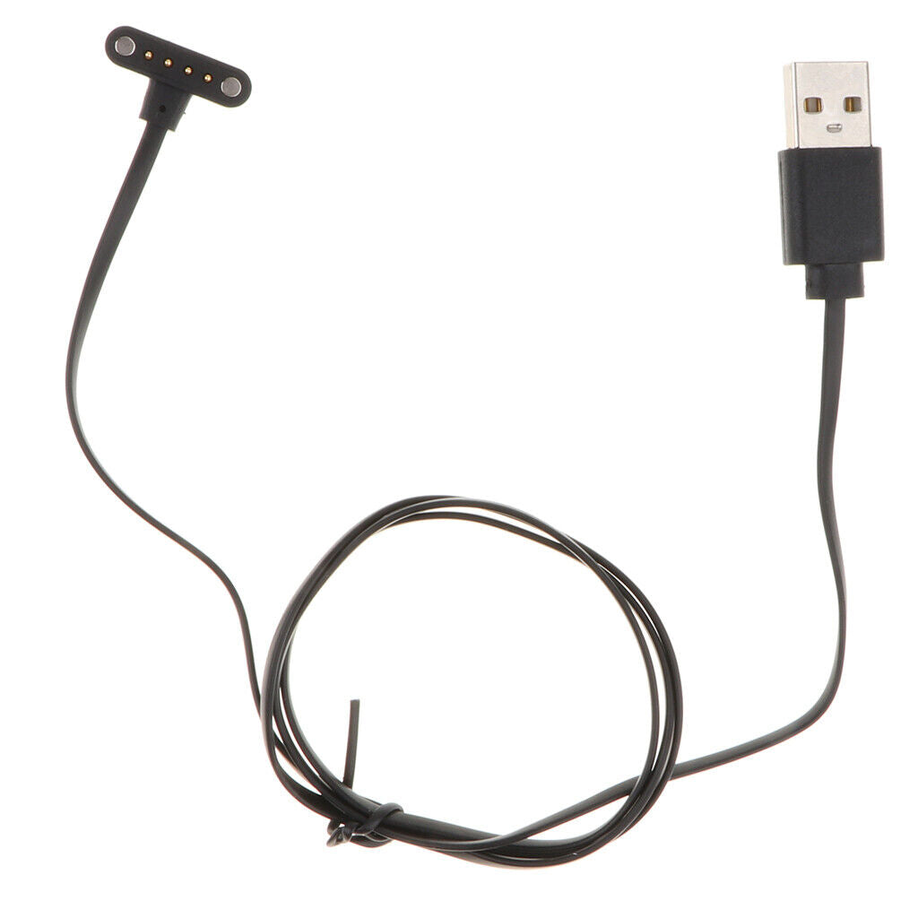 2 Pieces  four pin USB Watch Charging Cable Magnetic Charging