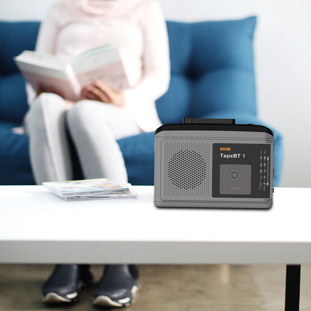 Portable Cassette Tape Player with AM FM Radio Audio Music Player Walkman